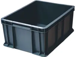 Ящик пластиковый сплошной, 400×300×180 мм, 16.6 л, красный [702.03.02]