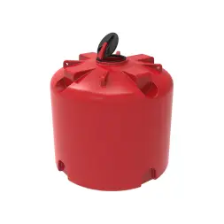 Емкость для хранения жидких минеральных удобрений (КАС, ЖКУ и др) 5000 TR с откидной крышкой красный