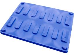 Крышка для крупногабаритного контейнера BoxPallet, 1225х825х80 мм, синий [800 CRM]